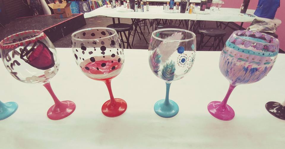 Paint 2 Wine Glasses!
